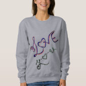 smile sweatshirt (Vorderseite)