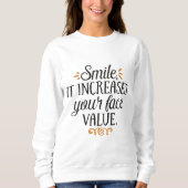 Smile Sweatshirt (Vorderseite)