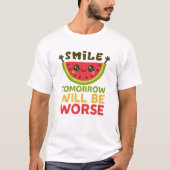 SMILE T Shirt (Vorderseite)