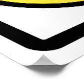 Smile That’s Not Quite Right – Artistic Face Print Poster (Ecke)