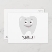 Smile Tooth Postkarte (Vorne/Hinten)