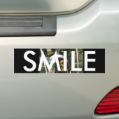 SMILE VINATGE BUMBERSTICKER AUTOAUFKLEBER (Auf Auto)