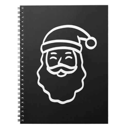 Smile with Santa Notizblock (Vorderseite)