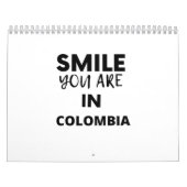 SMILE YOU ARE IN Colombia Kalender (Titelbild)