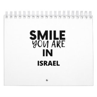 SMILE YOU ARE IN  ISRAEL KALENDER