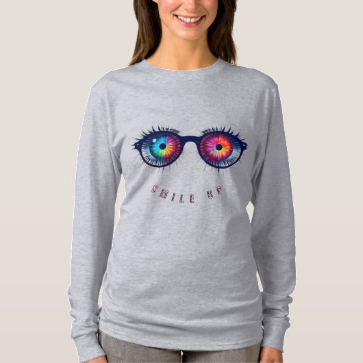 Smilebup-Brille T-Shirt (Vorderseite)