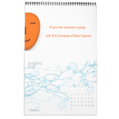 SmiledYou Funny Quotes & Jokes 2025 New Year Wall Kalender (Jan 2027)