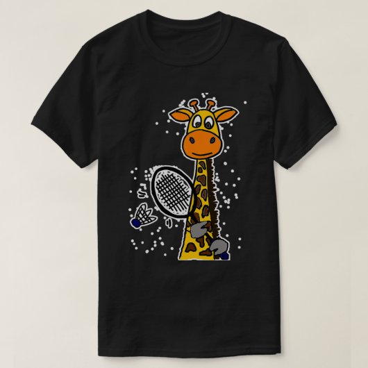 Smilemoresa Funny Giraffe Spiel T T-Shirt (Design vorne)