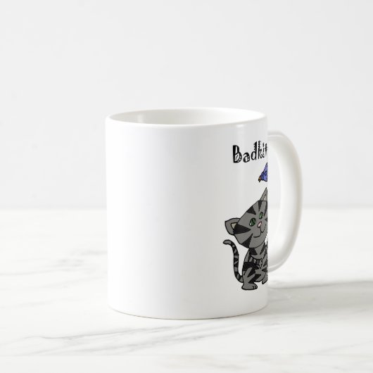 Smilenowes Funny Tab Kaffeetasse (VorderseiteRechts)