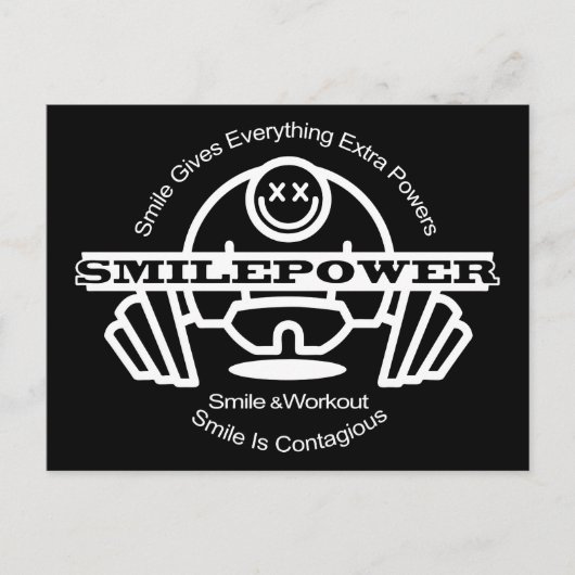 Smilepourin Postkarte (Vorderseite)