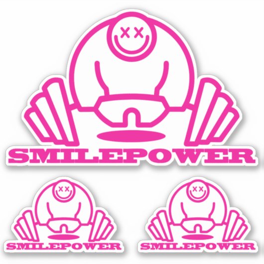 SmilePower Aufkleber (Vorderseite)