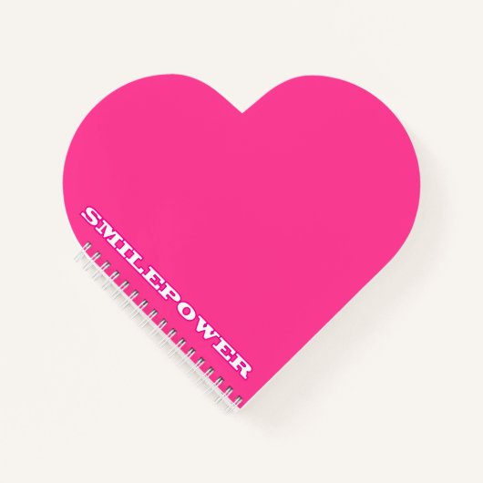 Smilepower Notizblock (Vorderseite)