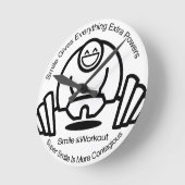 Smilepower Round Clock Runde Wanduhr (Winkel)