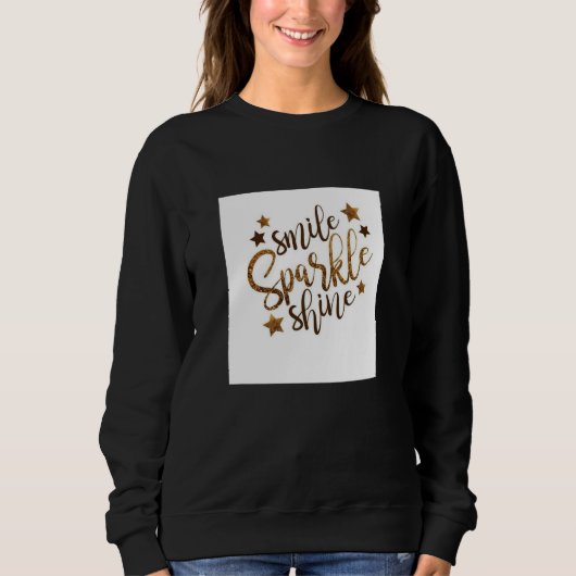 Smiles and shines t-shirts for women (Vorderseite)
