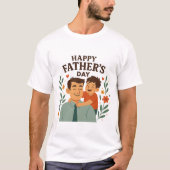 Smiles for Dad T-Shirt (Vorderseite)
