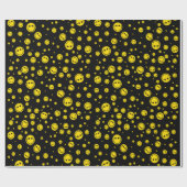 Smiles Polka Dots Geschenkpapier (Flach)