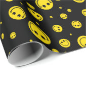 Smiles Polka Dots Geschenkpapier (Rolleneckpunkt)