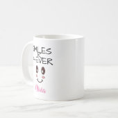 SMILES R 4-EVER (PERSONALISIERTE) TASSE (Vorderseite Links)