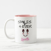 SMILES R 4-EVER (PERSONALISIERTE) TASSE (Links)