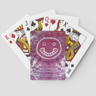 Smiles Tie Dye Playing Cards Spielkarten