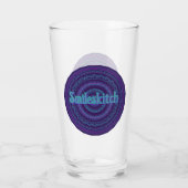 Smileskitch Community Becher Glas (Rückseite)