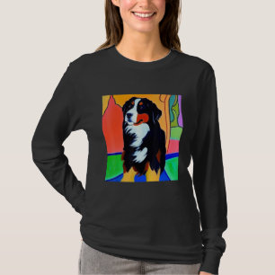 Smileteespets Berner Sennenhund Welpe Hund Kunst T-Shirt