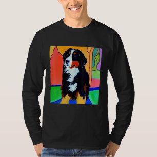 Smileteespets Berner Sennenhund Welpe Hund Kunst T-Shirt