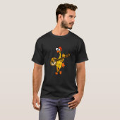 Smileteestank Funny Rubber Chicken Ping Banjo C T-Shirt (Vorne ganz)