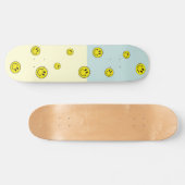 Smiley Bear Smiley-Gesicht Skateboard (Horizontal)