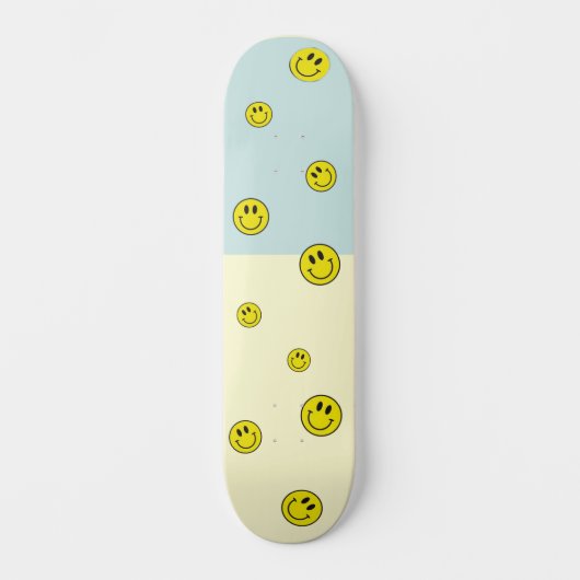 Smiley Bear Smiley-Gesicht Skateboard (Vorderseite)