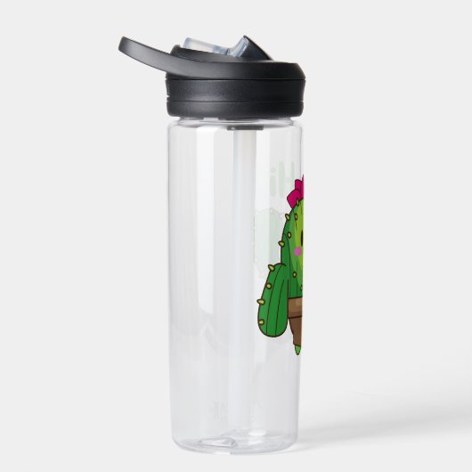 Smiley Cactus Bottle – Hello Green Friend Trinkflasche (Rechts)