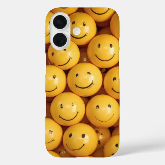 Smiley Case-Mate iPhone Hülle (Rückseite)