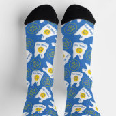 Smiley Crew Socks - Danke Socken (Oben)
