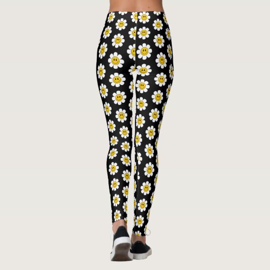  Smiley Daisy Pattern Leggings (Rückseite)