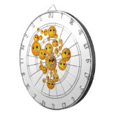 Smiley Dartscheibe (Vorderseite rechts)