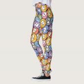 Smiley Emoji-Muster Leggings (Links)