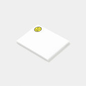 Smiley Face AI™ Post-it® Notizen (angewinkelt)