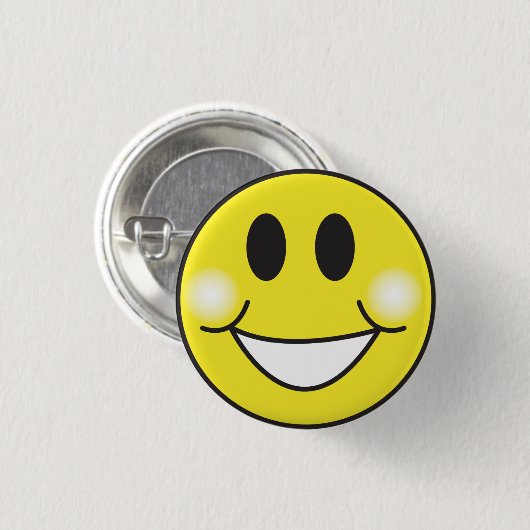 Smiley-Face Button (Vorne & Hinten)