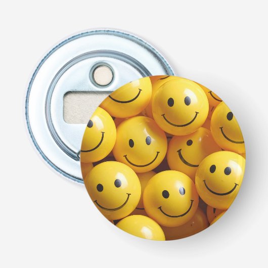 Smiley Flaschenöffner (Vorderseite)