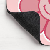Smiley Flower-Mauspad (Pink) Mousepad (Ecke)