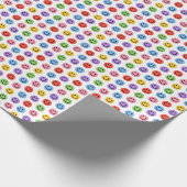 Smiley Geschenkpapier (Ecke)