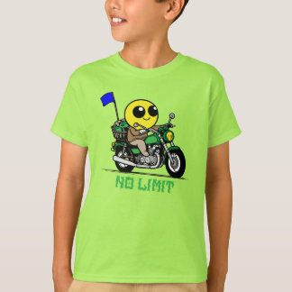 Smiley-Gesicht-Biker-Abenteuer T-Shirt