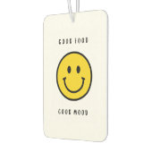 Smiley-Gesicht, Emoji-Gesicht Autolufterfrischer (Links)