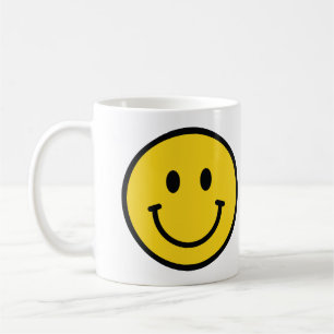 Smiley-Gesicht Geschenk. Lustiges Emoji Kaffeetasse