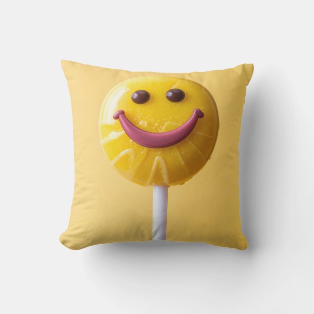 Smiley-Gesicht Kissen (Vorderseite)