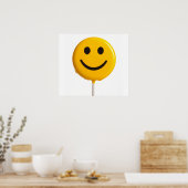 Smiley-Gesicht Poster (Küche)