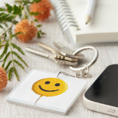 Smiley-Gesicht Schlüsselanhänger (Vorderseite rechts)