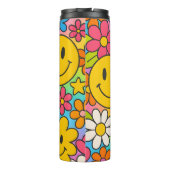 Smiley-Gesichter Thermosbecher (Rückseite)