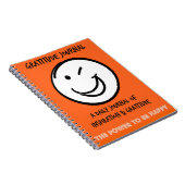SMILEY GRATITUDE JOURNAL NOTIZBLOCK (Rechte Seite)