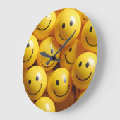 smiley große wanduhr (Winkel)